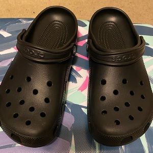 Classic Black Crocs